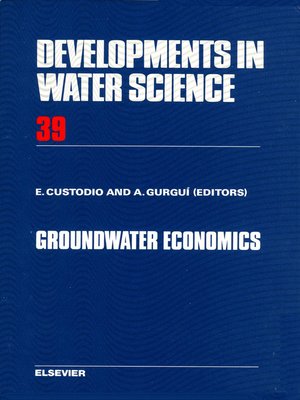 cover image of Groundwater Economics
